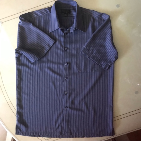 Platinum Mode Men’s Short Sleeve Shirt - Picture 9 of 16